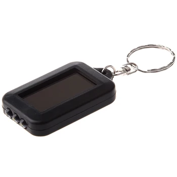

Solar-powered LED Flashlight / Keychain