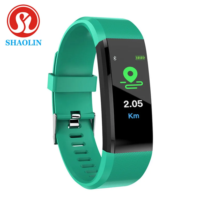 SHAOLIN-pulsera inteligente para hombre y mujer, accesorio deportivo resistente al agua con control de la presión sanguínea