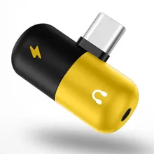 Type C до 3,5 мм разъем для наушников адаптер для зарядки аудиокабель конвертер usb type C сплиттер для наушников адаптер для huawei