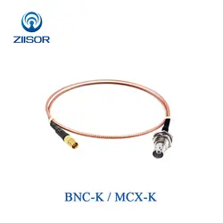 Адаптер антенны расширяемый кабель RG316 Универсальный Фидер BNC-K Женский к MCX-K женский радиоантенна адаптер кабель oem длина