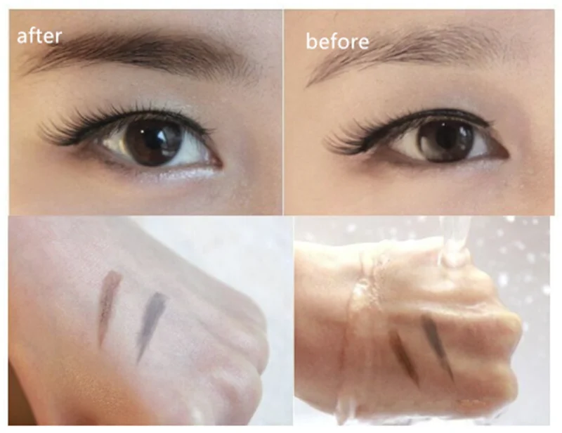 Водостойкий коричневый карандаш для бровей женщин и дам подводка пудра