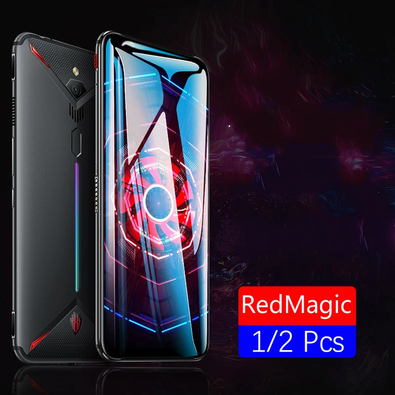 Auroras For Nubia RedMagic 3 Glass Screen Protector Film 3D Full Cover Tempered Red Magic 3S | Мобильные телефоны и