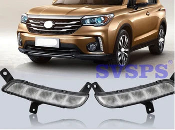 

High Quality Tuning Parts Daytime Running Lights Fog Lights Modified Highlights For GAC Trumpchi GS4 2015 2016 2017