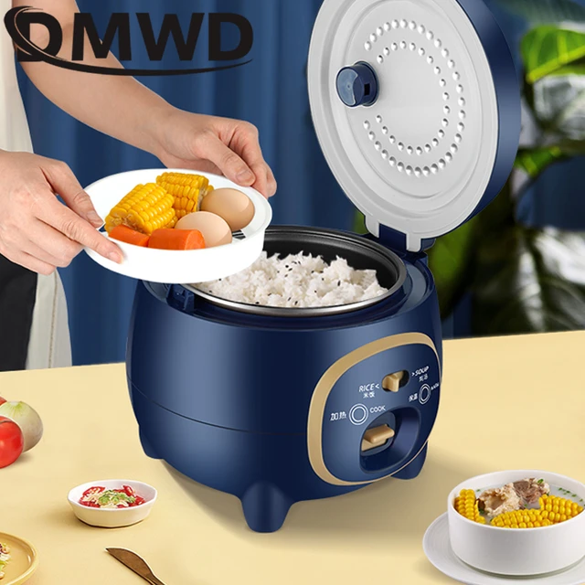 Bear 1.2L Mini Rice Cooker 300W Household Fast Cooking Soup Rice Pot 220V  Multifunction Electrict Rice Cooker for 1-2 People - AliExpress