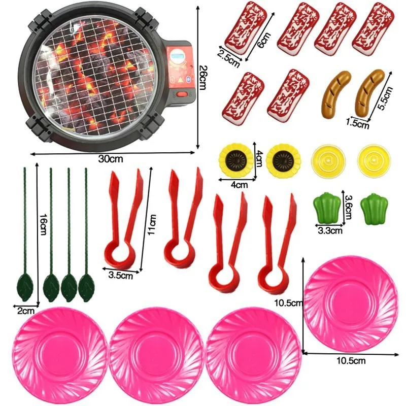  Ice Cream Candy Car Toy Set Hand-made North America Ice Cream Machine Barbecue Children GIRL'S Mode
