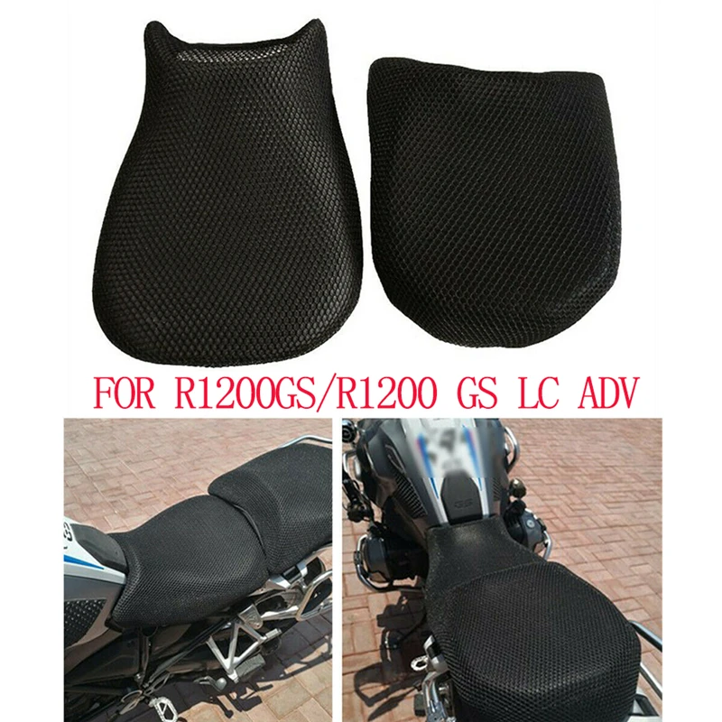 

Motorcycle Accessories Scooter Motorcycle Seat Cover Mesh Mat Cushion Cover Anti-skid Breathable For BMW R1200GS/R1200 GS LC ADV