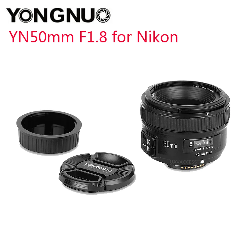 Светодиодная лампа для видеосъемки YONGNUO YN50mm F1.8 с фиксированным фокусным