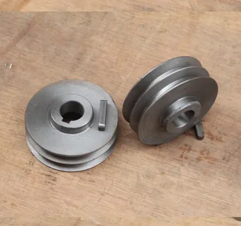 

1Piece Diameter:90mm Hole:24mm Type 400 Steel Cutting Machine Spindle Pulley Accessories Double-slot A-type Motor Pulley