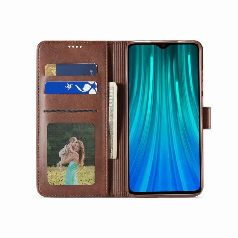 Premium Flip Leather Magnetic Wallet Phone Case - Elegant and Durable Design