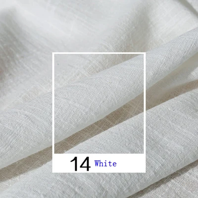 Мягкая льняная хлопчатобумажная ткань органический материал чистый натуральный лен Cambric Eco DIY Одежда Лоскутная Ткань