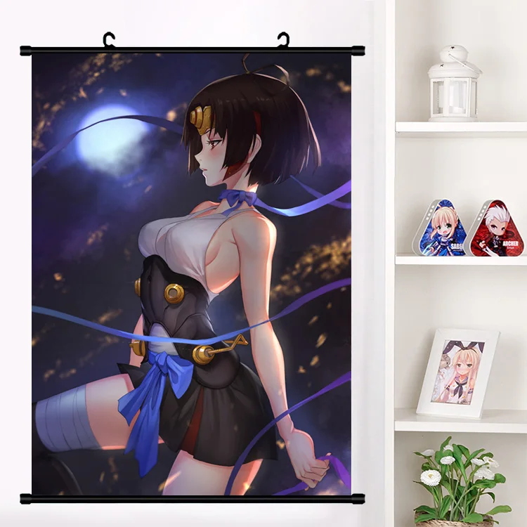 Японское аниме кабанери железной крепостной мумэй настенный плакат Otaku коллекция домашнего декора