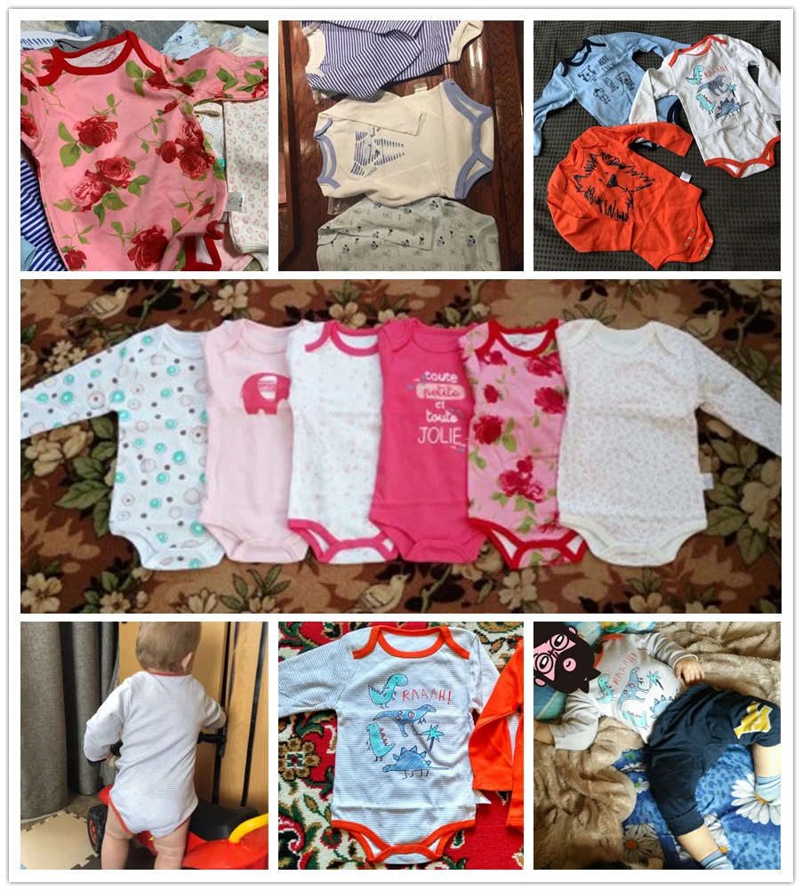 Боди с длинными рукавами для новорожденных девочек; комплект из хлопка; комбинезон для младенцев; комбинезон; летняя одежда для маленьких девочек и мальчиков; Roupa de