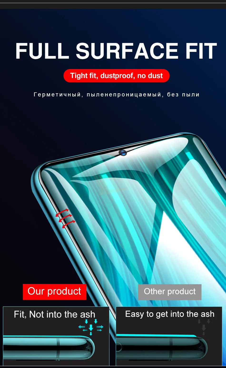 3Pcs 100D Full Protective Hydrogel Film For Xiaomi Redmi K20 Note 8 7 6 Pro 5 PLus Soft Screen Protector For Redmi Note 8 Pro 7A