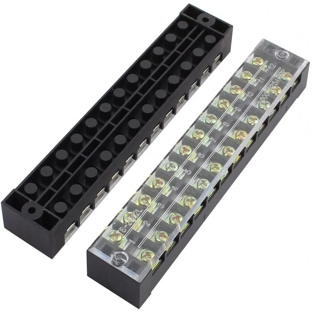 bloco tira fio conector 600 v 15a