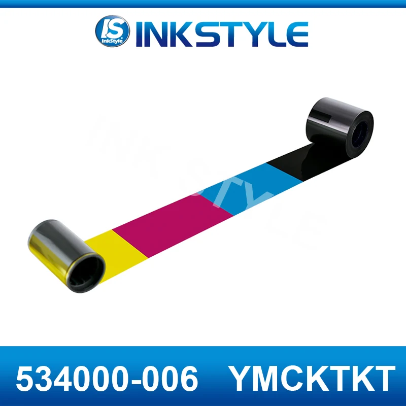 Generic 534000-006 YMCKTKT цветная лента 300 изображений для использования в Datacard SP25 SP35 SP55 SP75+ FP65 SD160 SD460 SD360 карточный принтер