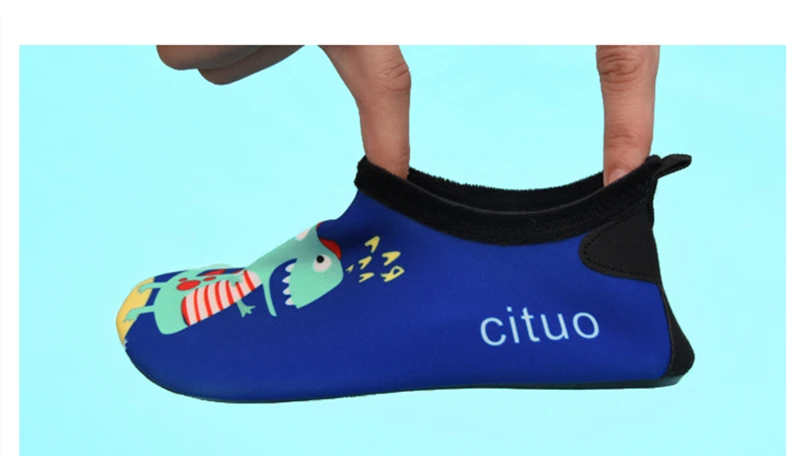 Kids Water Shoes Quick Drying Swim Pool Footwear Outdoor Barefoot Aqua Socks For Beach Home Floor Children Unicorn Slippers