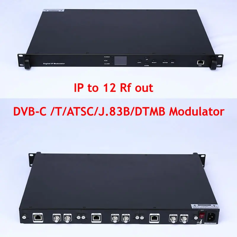 Цифровая медиаплатформа SKD1800M 1U Rack DTV цифровая IP до ATSC-T DVB-C (QAM) DVB-T DTMB модулятор |
