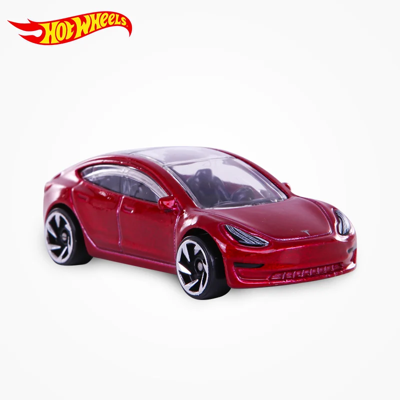 Hot wheels 1:64 Tesla MODEL 3 S модель автомобиля из сплава Литые и игрушечные автомобили