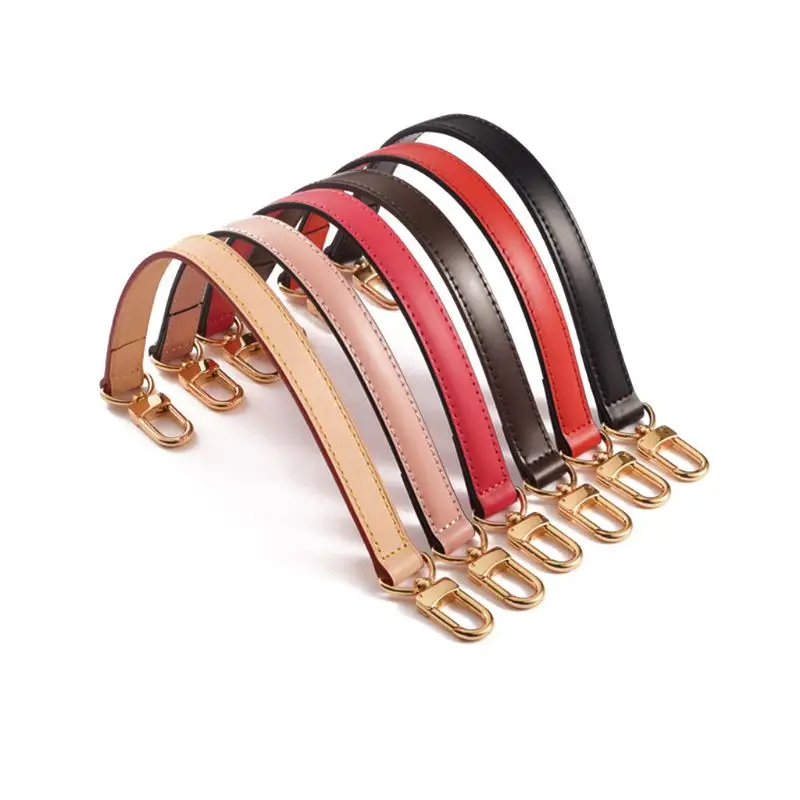 Leather Handle Strap Replacement for Handmade Beach Bag Bucket Handbag 