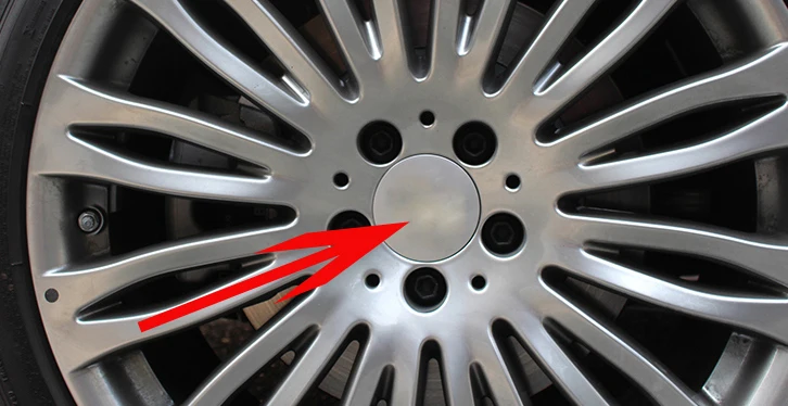Hub Emblem Автомобильная наклейка с эмблемой, значком для Mercedes Benz Maybach S600 S500 S400 W222 W220 W212 W204 W205 CLA CLS V12 Maybach эмблема Стикеры - Название цвета: Hub Emblem