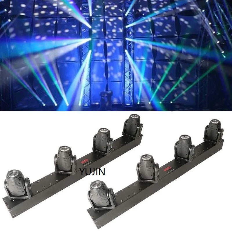 2pcs/lot Professional stage light 4 head moving head beam light dmx led dj light bar