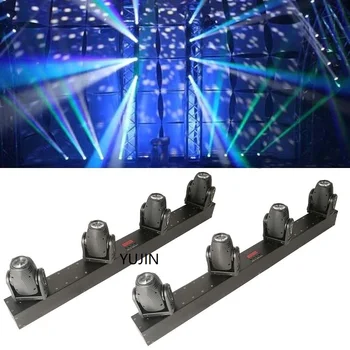 

disco lights dmx 4 heads 10W rgbw led pixel mini beam moving head bar light