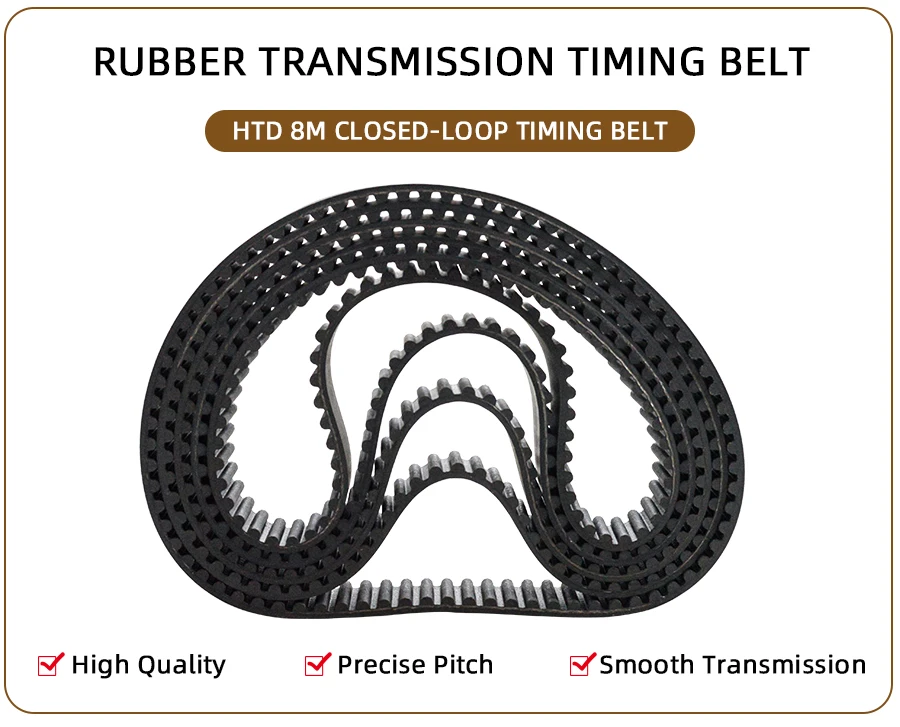 Correia síncrona htd 8m, c = 2440