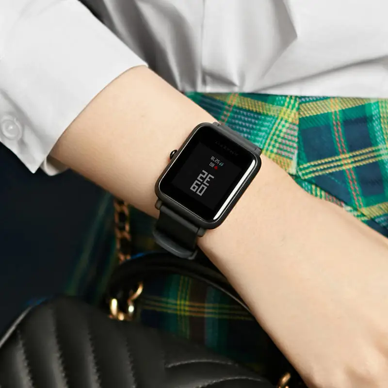  Global Version Amazfit Bip Lite Smartwatch 3ATM Waterproof Heart Rate Monitor 45-Day Battery Life S - 4000048781140