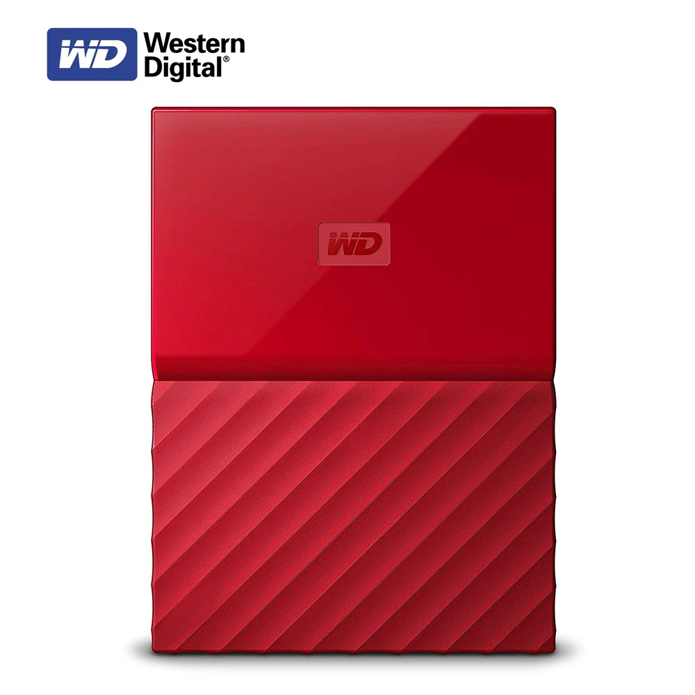 Портативный внешний жесткий диск Western Digital My Passport HDD 1 ТБ USB 3 0|Внешние жесткие