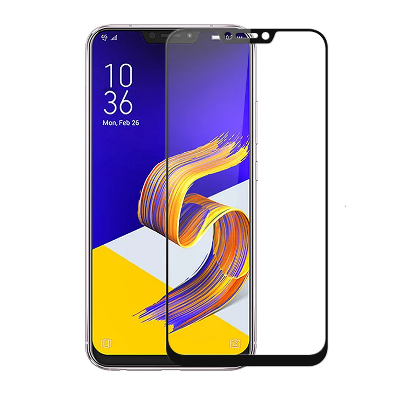 

Tempered Glass Full Coverage Film Protection Shield Screen Protector for Asus ZenFone 5z ZS620KL/Zenfone 5 ZE620KL