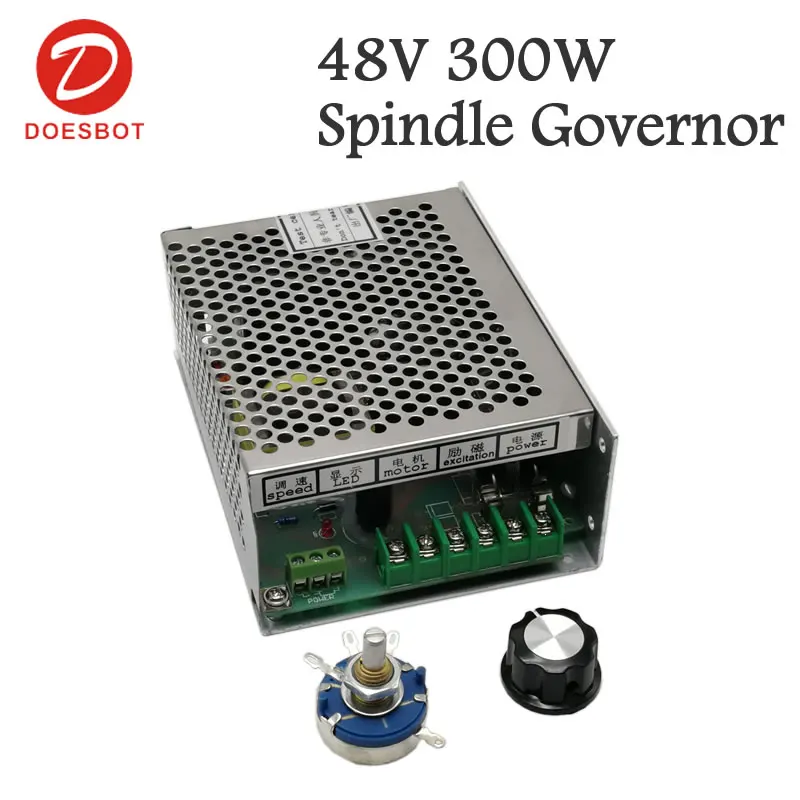 CNC 0-48V 300 Вт шпиндель регулятор потенциометр Плавная Скорость