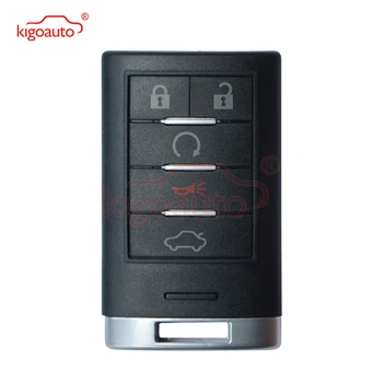 

M3N5WY7777A 25943676 25943677 smart key 5 button 315Mhz for Cadillac CTS STS 2008 2009 2010 2011 2012 2013 kigoauto