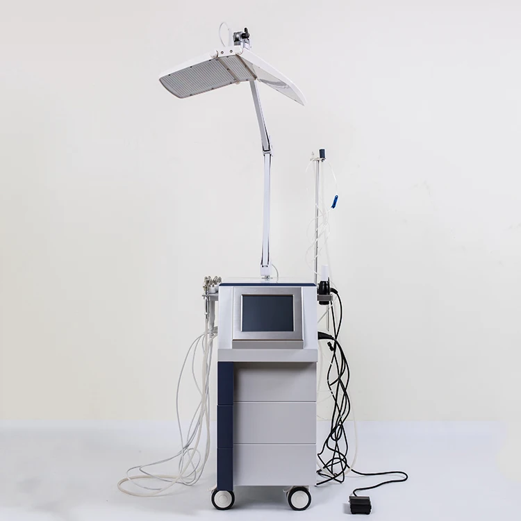 6 в 1hydrafacial Aqual peel machine demerbrasion PDT фотон светильник терапия водный спрей