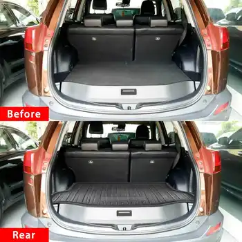 

New Car Tray Boot Liner Cargo Rear Trunk Cover Matt Mat Boot Liner Floor Carpet Mud Non-slip For Toyota RAV4RAVA 4 2013 - 2018