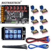 Bigtreetech skr pro v1.2 placa de controle tft35 v2.0 tela wifi 32 bit placa-mãe tmc2208uart tmc2209 tmc2130 driver mks gen l