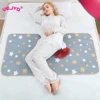 Women Waterproof Menstrual Pad Washable Mattress Pad Reusable Underpad Bed Wetting Incontinence Cover for Baby Toddler and Adult 1