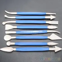 Кухня инструменты и гаджеты 8 шт./1 набор цветок резец плунжера Fondant(сахарная) торт формочка, Инструменты для декорирования