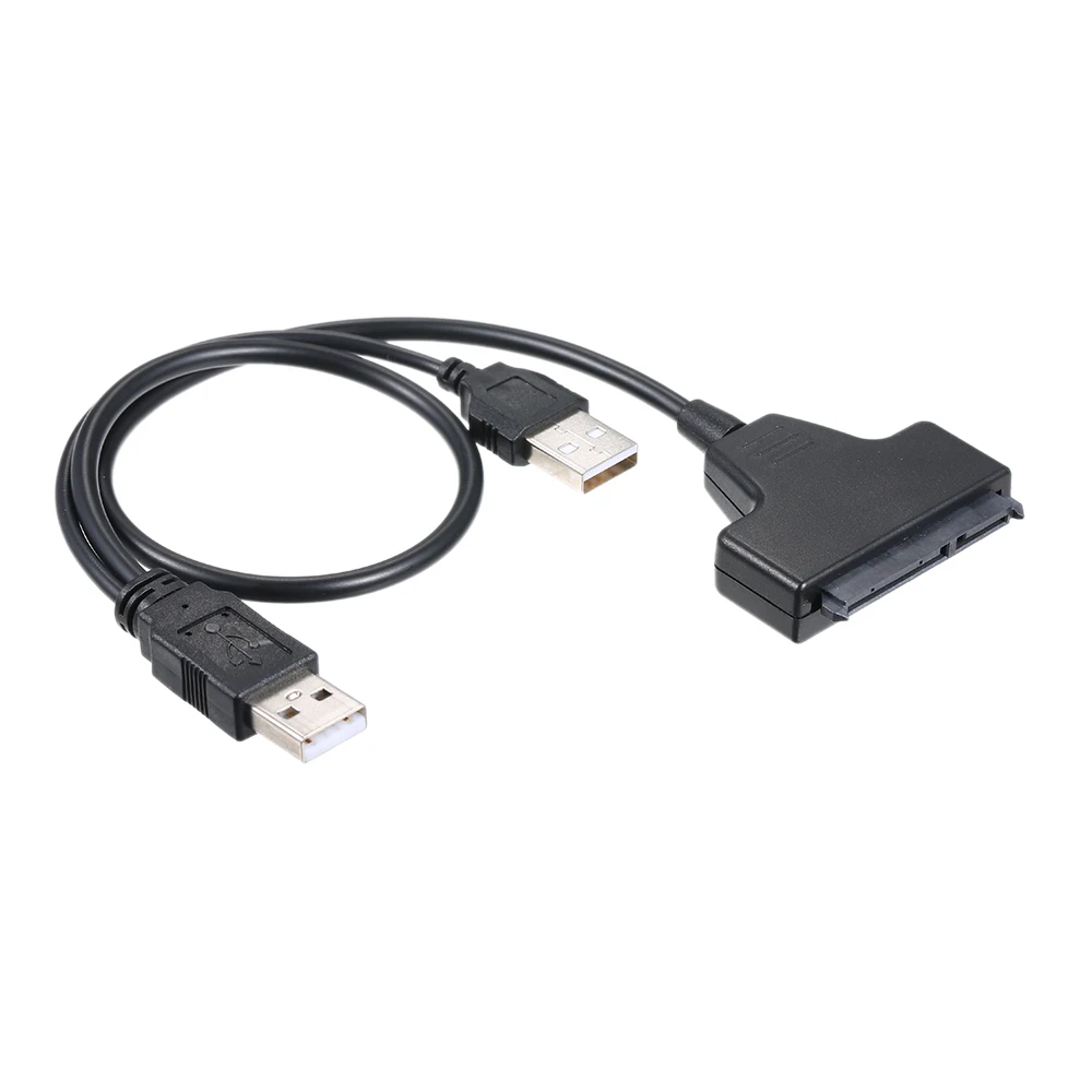 USB 2,0 адаптер SATA конвертер кабель для жесткого диска 2,5 SATA HDD