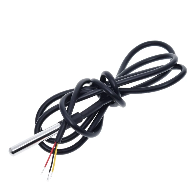 DS18B20 Temperature Sensor Module Kit with Waterproof 1 2 3 Meter DS1820 Stainless Waterproof DS18b20 Temperature Sensor ProbeFor Arduino - Image 6