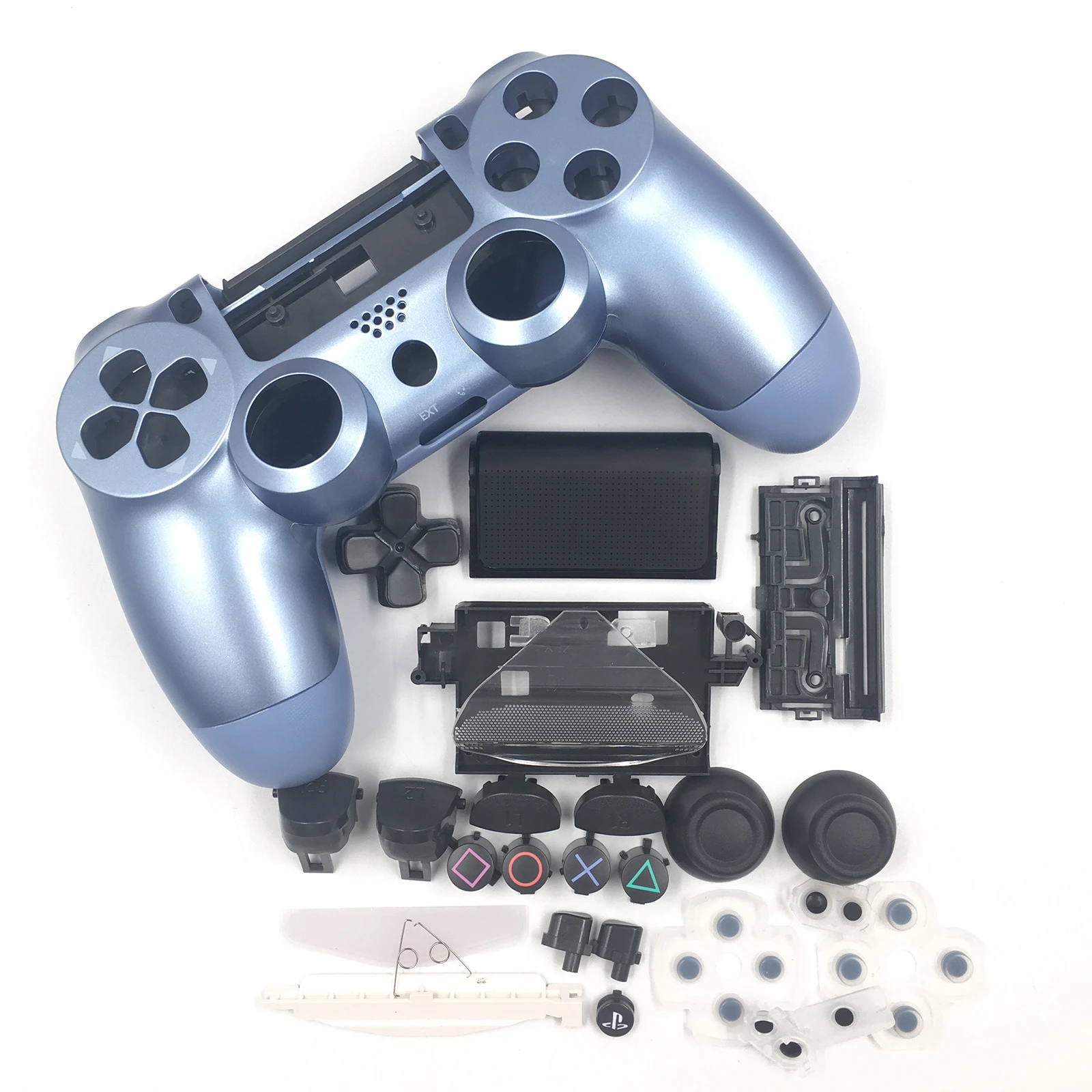 Carcasa de repuesto para Sony Playstation PS4 Slim 4, de piezas repuesto, de botones Mod DIY|Estuches| - AliExpress