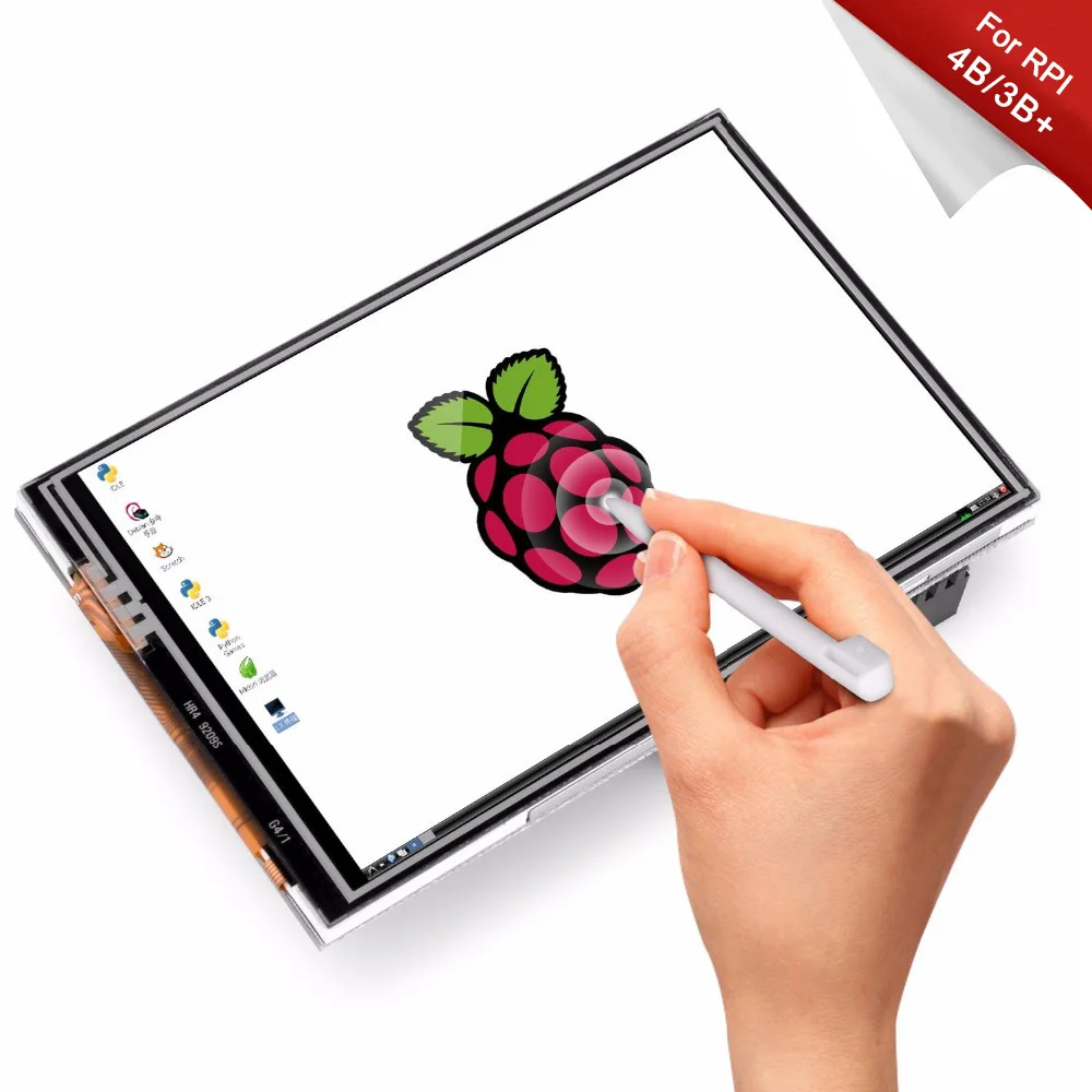 Raspberry Pi 4 Modelo B /3B +/3B pantalla táctil de 3,5 pulgadas TFT LCD diseñado para, 125MHz SPIi de alta velocidad, 480x320PX, XPT204