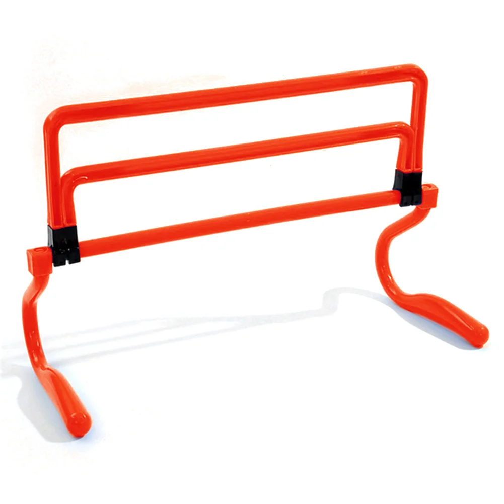 rose red Складной футбольный тренировочный барьер съемный футбольный тренировочный спортивный инструмент Чувствительная футбольная скорость ловкость полезный барьер прыжок - Цвет: rose red