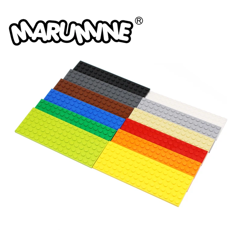 MARUMINE 3027 пластина 6x16 строительный блок создатель MOC классические кубики