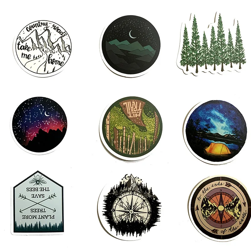 Cartoon Stickers 10/30/50Pcs Cartoon Outdoor Adventure Stickers Waterproof Decal Laptop Motorcycle Luggage Snowboard Fridge Car Sticker cartoon stickers,decorative stickers,anime stickers,pokemon stickers,dog stickers,animal stickers,kawaii stickers,car sticker decal,warning stickers,cartoon animal stickers