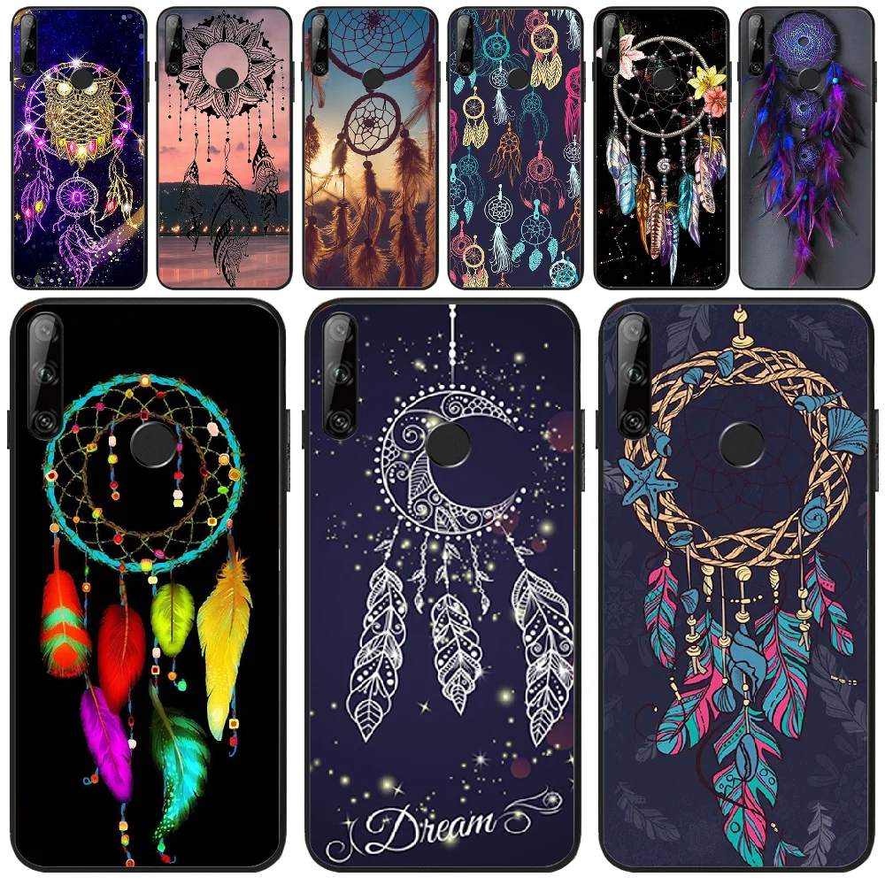 Милый чехол для телефона bylove The dream catcher мандалы Bling Huawei Y5 Y6 Y7 Y9 Prime Pro II 2019 2018 |