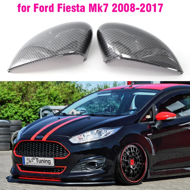 Tapa de la cubierta del espejo retrovisor, fibra de para Fiesta MK7 2008 2009 2010 2011 2012 2013 2014 2016 2017 - AliExpress Mobile