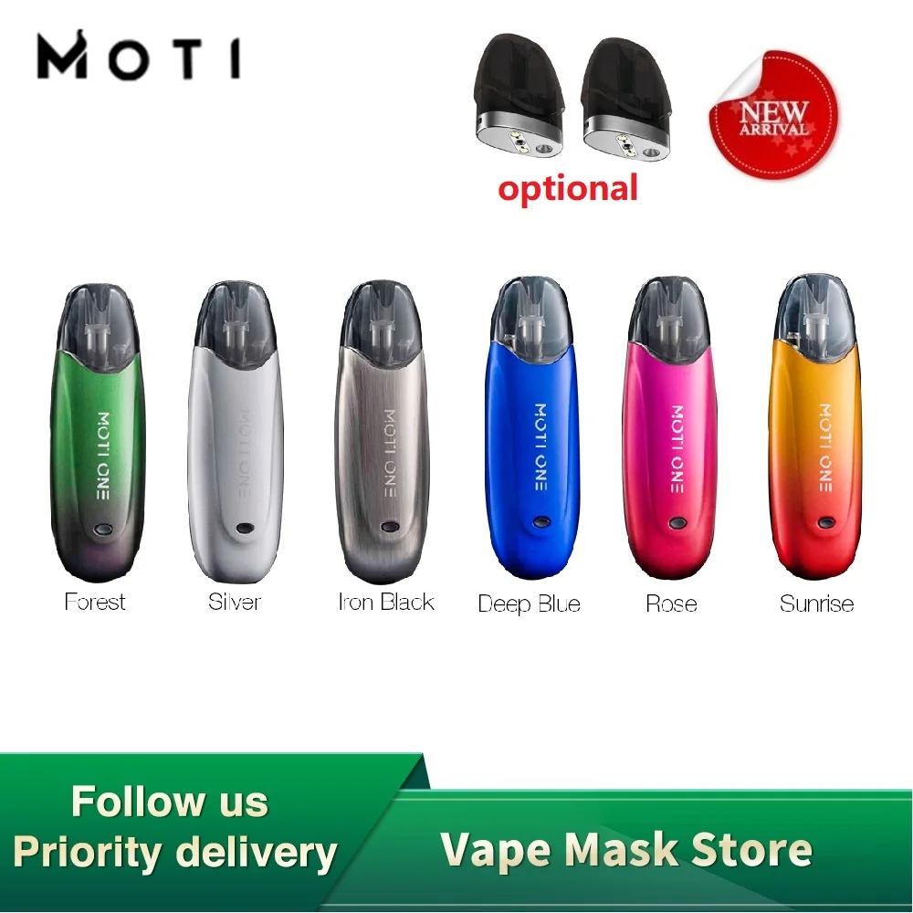 Оригинальный комплект MOTI One Pod с аккумулятором 350 мАч и пультом 1 8 мл выходом 12 5 Вт