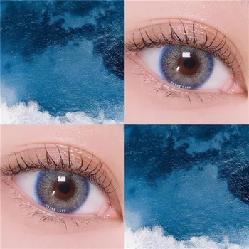 

FRESH LADY Wildcat Seris Colored Contact Lenses Eye Soft Contact Lenses Color Natural Looking Contact Lens for Eyes (2Pcs/Pair)