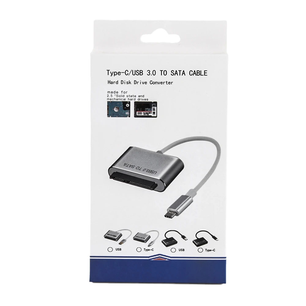 USB 3 to SATA Type C Adapter - External HDD/SSD Converter for 2.5/3.5 Inch Drives - Compatible with Mackbook Pro and Computers Description Image.This Product Can Be Found With The Tag Names Computer Cables Connecting, Computer Peripherals, PC Hardware Cables Adapters, Usb