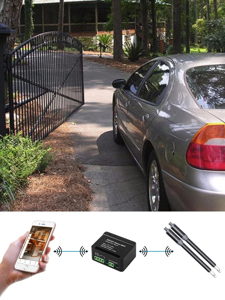 The new type of automatic door closers for swing doors, mobile phone remote control real-time monitoring system